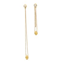 Boucles d'oreilles Nanis Femme DANCING IN THE RAIN in Or Diamante OS5-583-IN